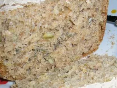 Pão de sementes de abóbora e noz moscada - foto 2