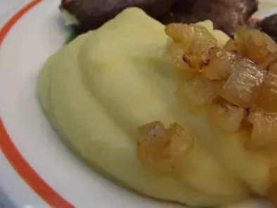 Puré de Batata com Cebola Caramelizada
