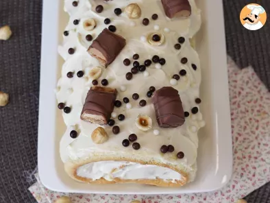 Rocambole sabor Kinder Bueno, um bolo festivo para datas especiais, foto 2