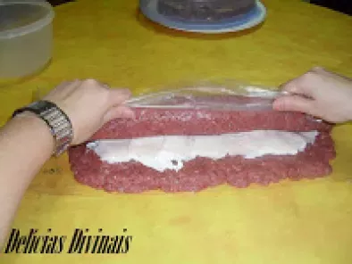 Rolo de Carne com Fiambre e Queijo Creme - foto 4