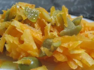Salada de cenoura com azeitona