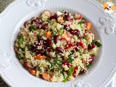 Salada de cuscuz, saudável e colorida - foto 4