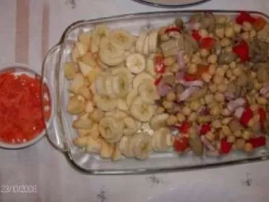 Salada de Grão com Banana