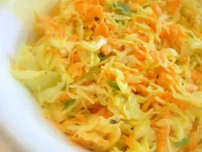 Salada de Repolho e Cenoura
