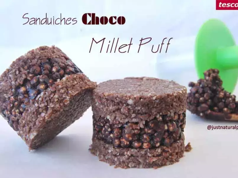 Sanduiches Choco Millet Puff