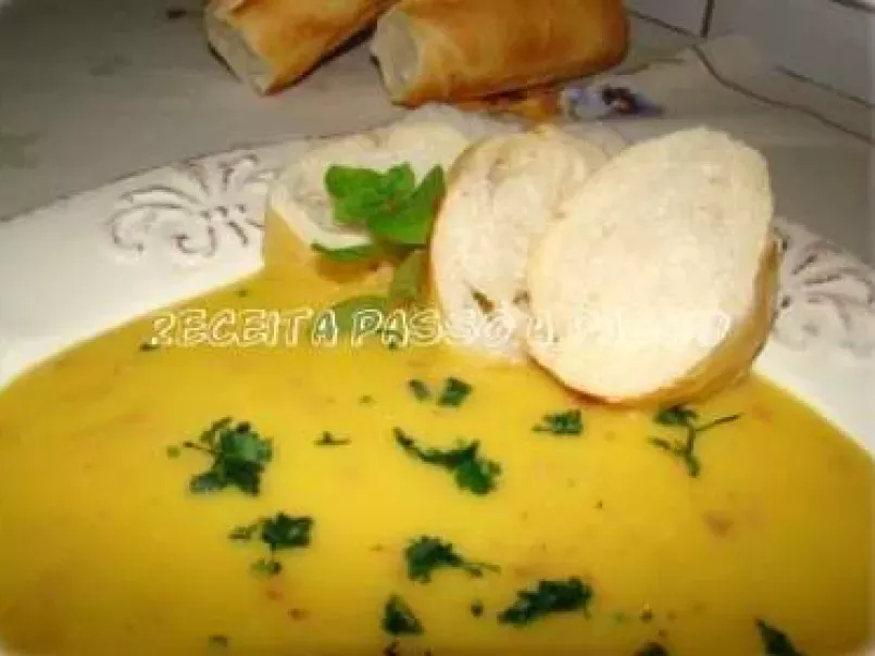 Sopa Cremosa de Mandioquinha (Batata Baroa) - foto 2