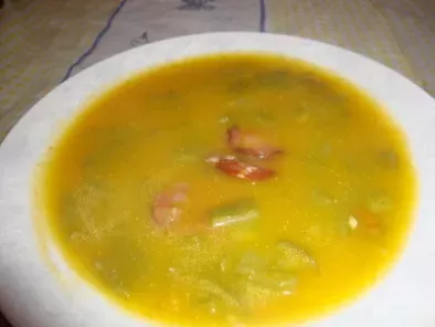Sopa de alface e feijão verde - foto 2