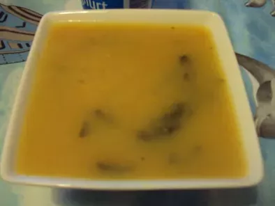 Sopa de Cenoura com Espinafres