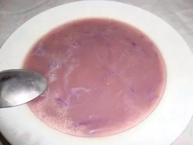 Sopa de couve roxa - foto 2