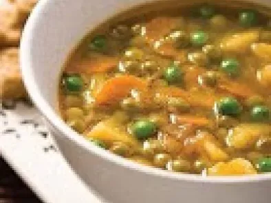 Sopa de Ervilha (vegana)