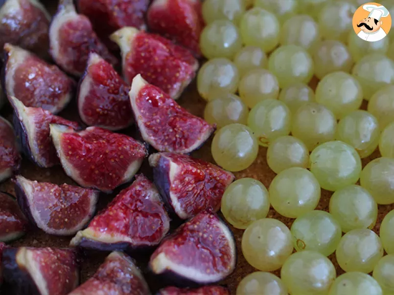 Tarte de figos e uvas - foto 4