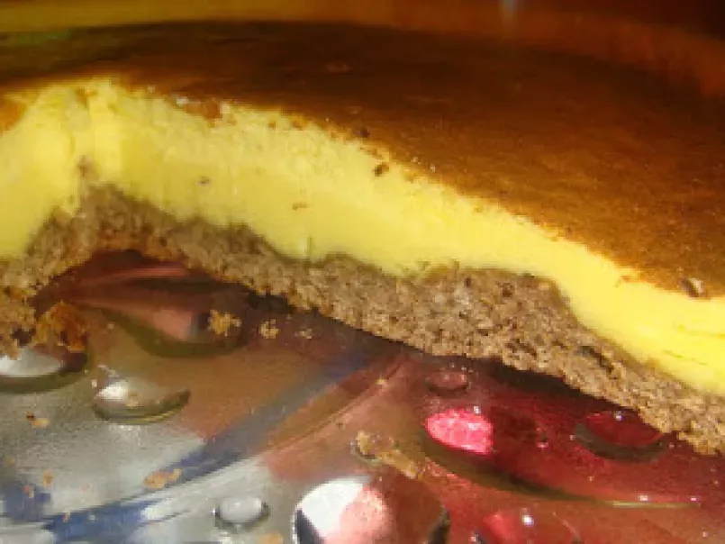 Tarte de queijo Creme e Farinha Custard com Base de Bolacha e Passas - foto 2