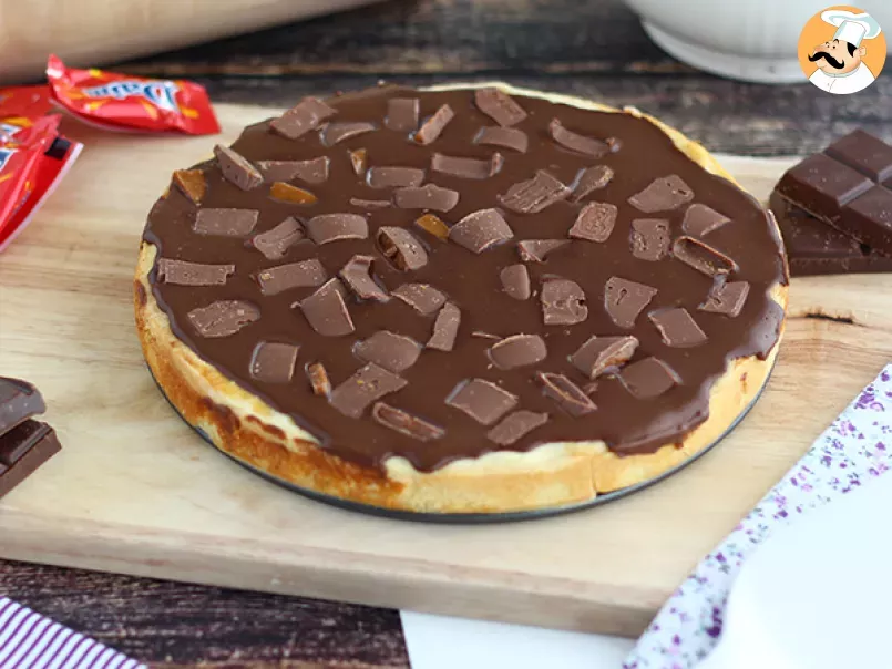 Tarte/Torta de chocolate Daims Ikea