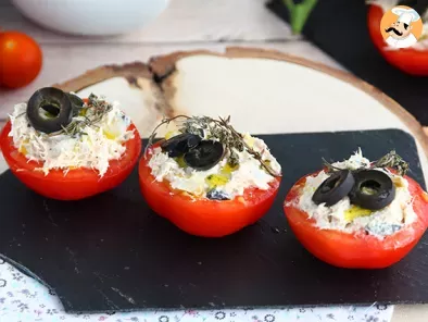 Tomates recheados atum e azeitonas - foto 2