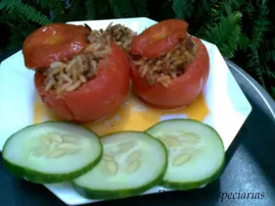 Tomates Recheados com Carne Picada no Forno