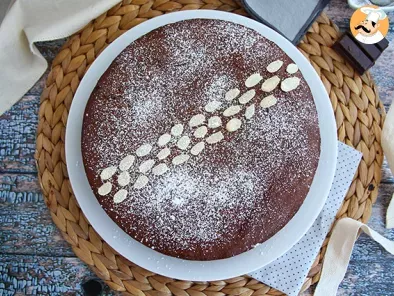 Torta Caprese (bolo italiano de chocolate e amêndoas) - foto 3