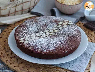 Torta Caprese (bolo italiano de chocolate e amêndoas) - foto 4