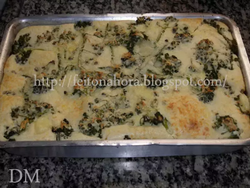 Torta de Brócolis com carne moida - foto 2