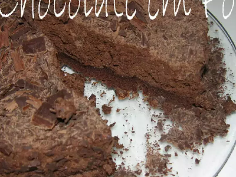 Torta mousse de chocolate amargo (Luto) - foto 2