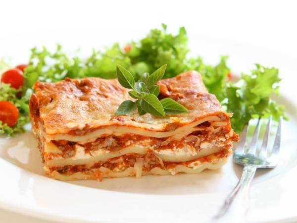 Receita de lasanha