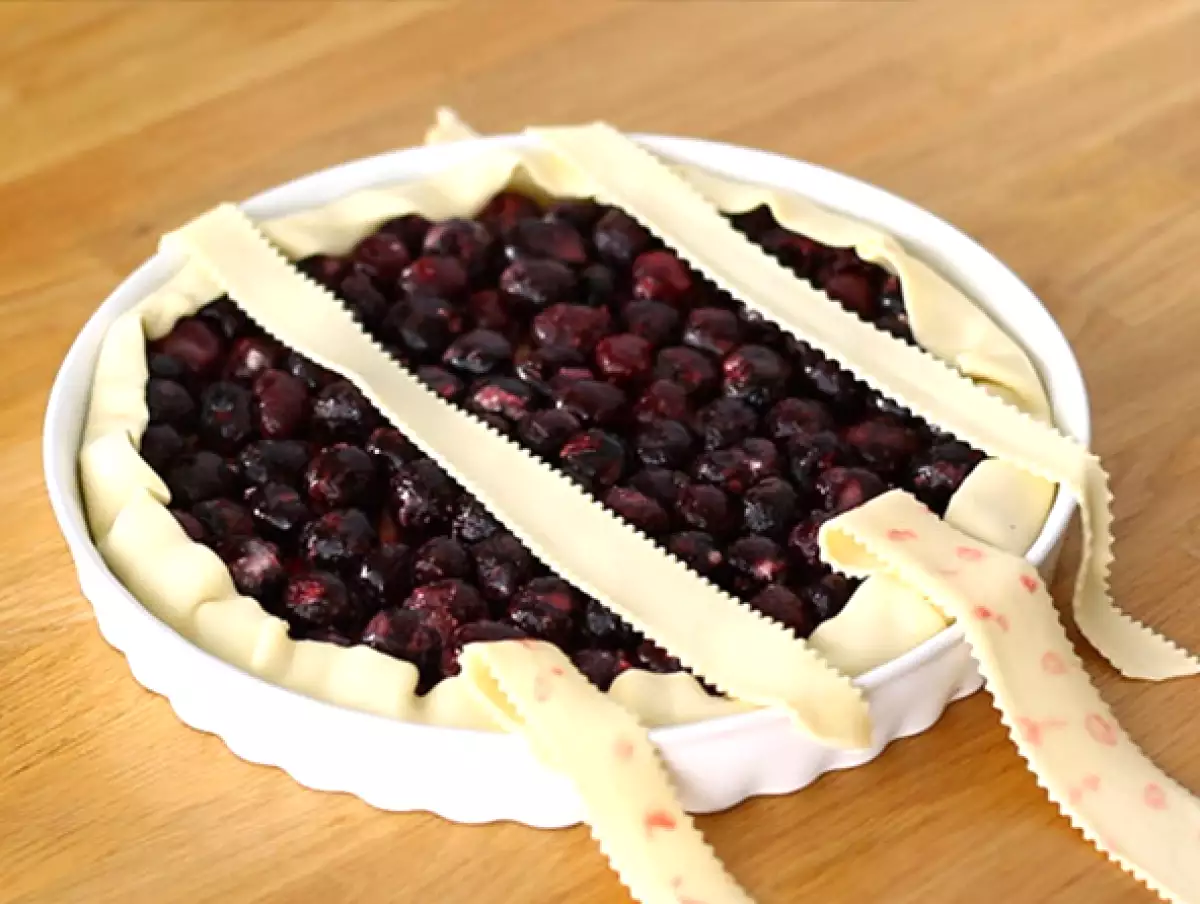 1. Xadrez - O corte que deixa o recheio aparecer