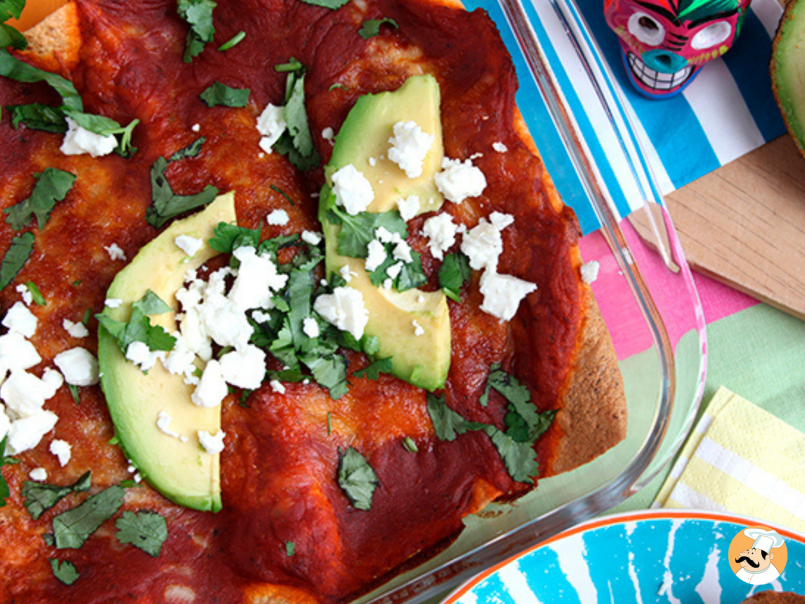 6. Enchiladas de frango - México