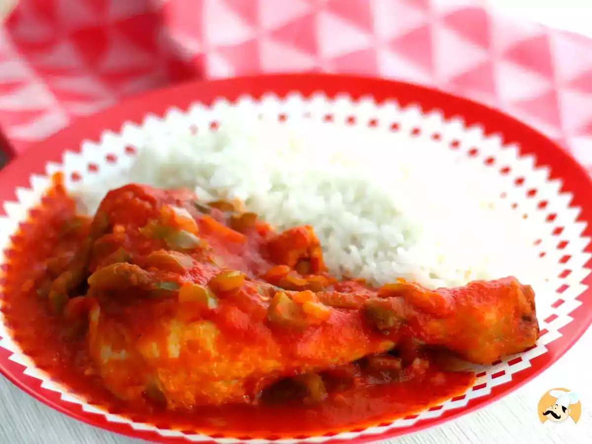 7. Frango à moda basca - França