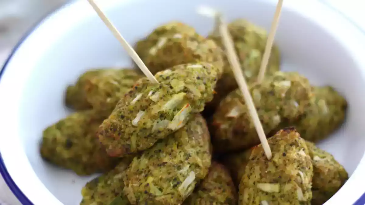 6. Croquetes de brócolis