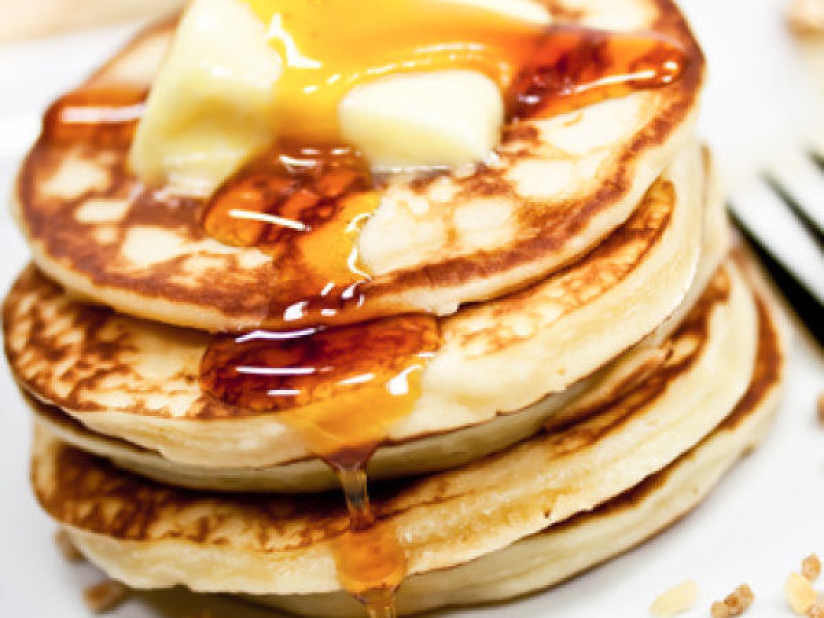 Panquecas para o pequeno-almoço
