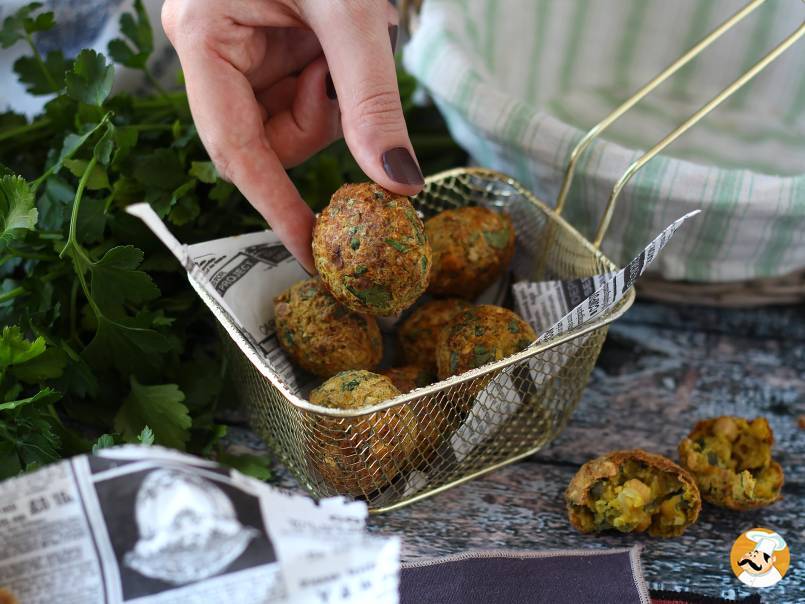 6. Falafels, o bolinho de grão de bico crocante e sem fritura!