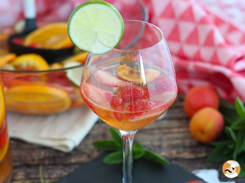 3. Sangria de vinho branco: a estrela das celebrações