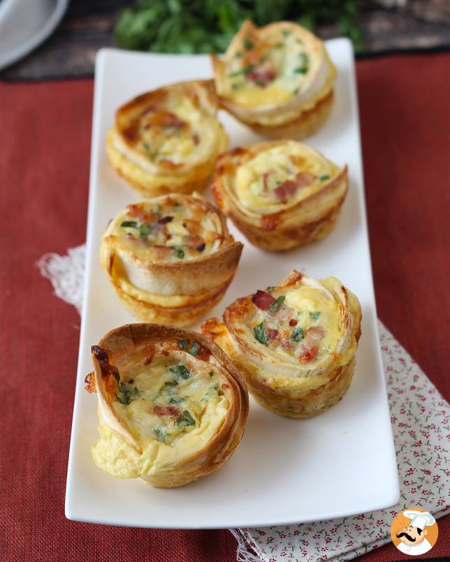 5. Mini quiche de tortilha