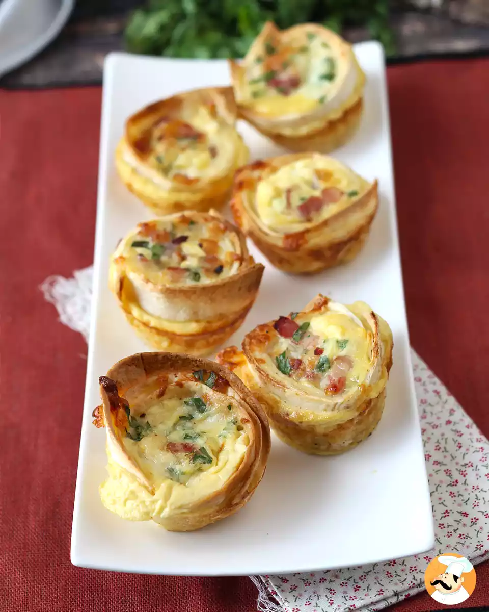 5. Mini quiche de tortilha