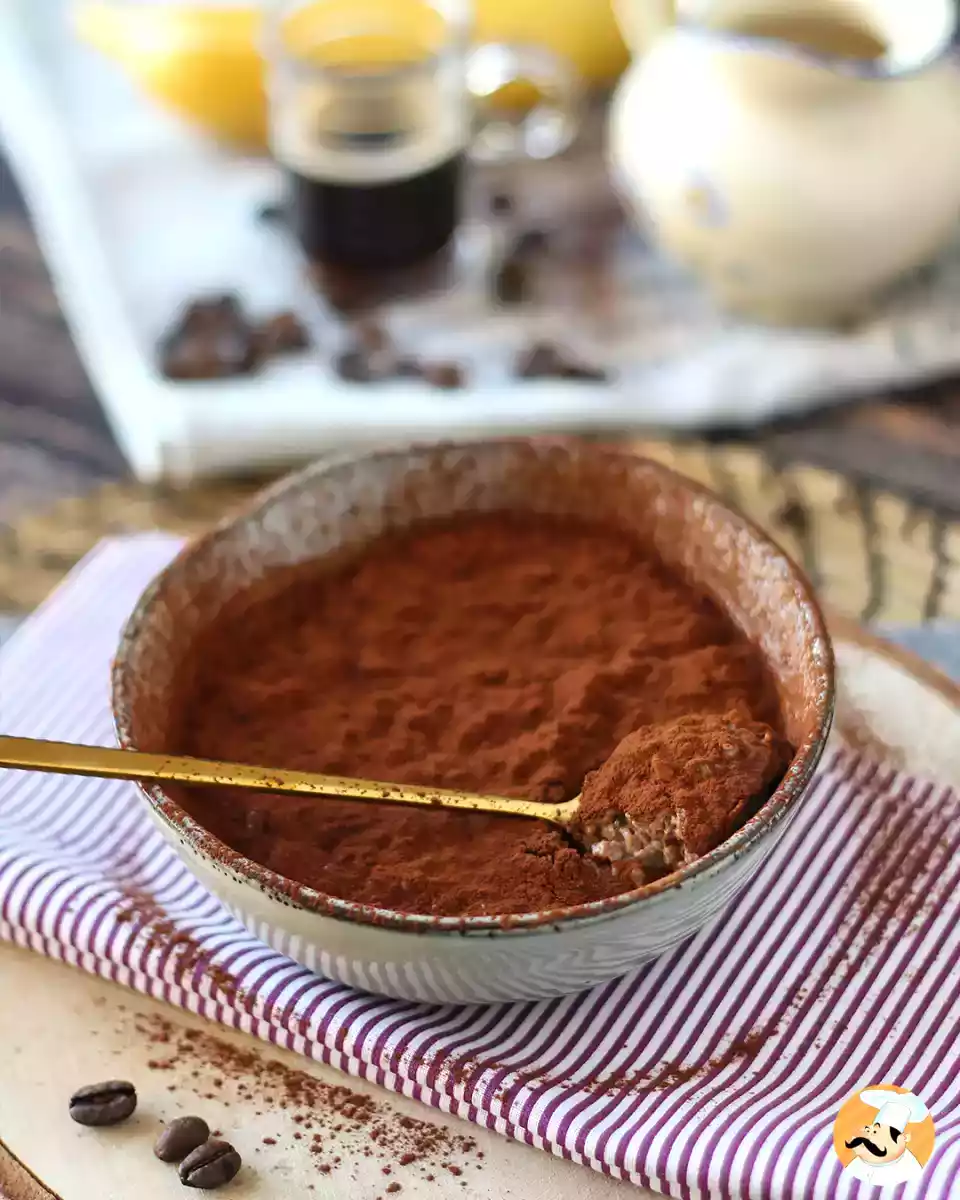 Overnight oats sabor tiramisu
