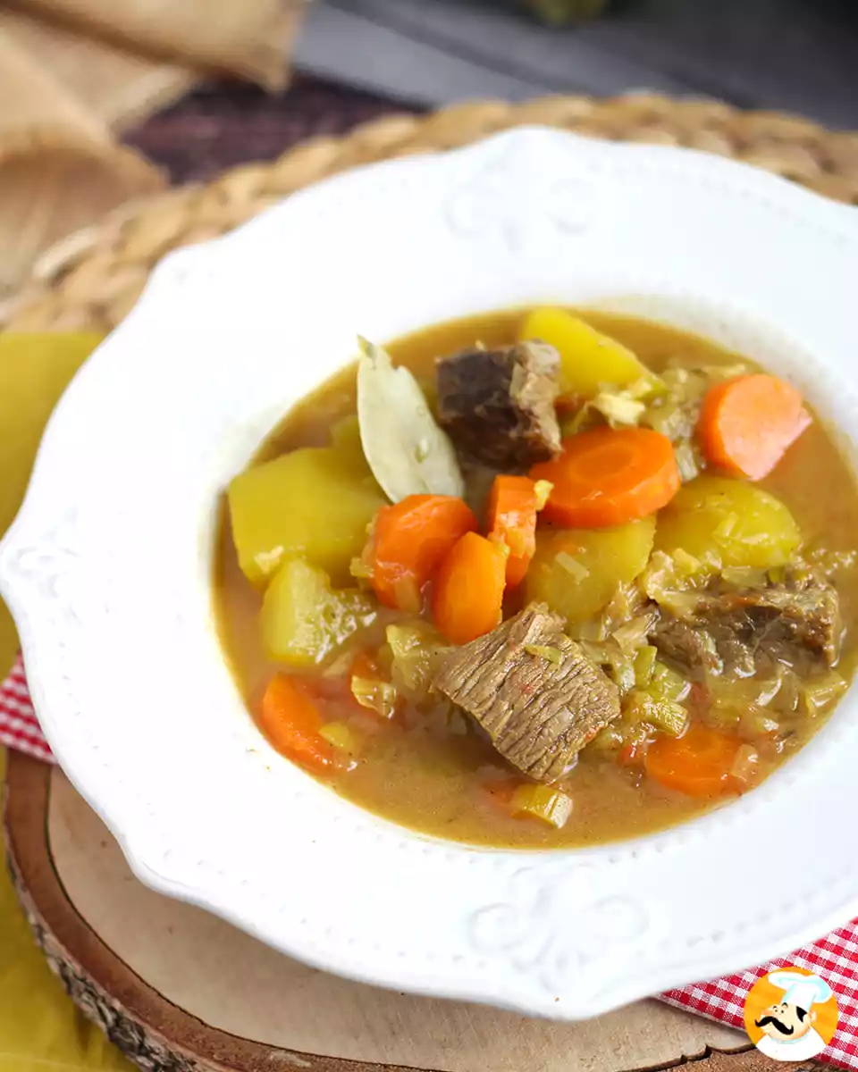 Ensopado de batata e vitela