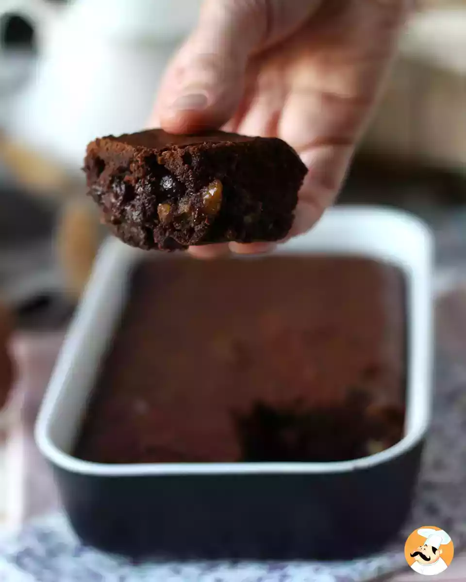 1. Brownie de chocolate na Air Fryer