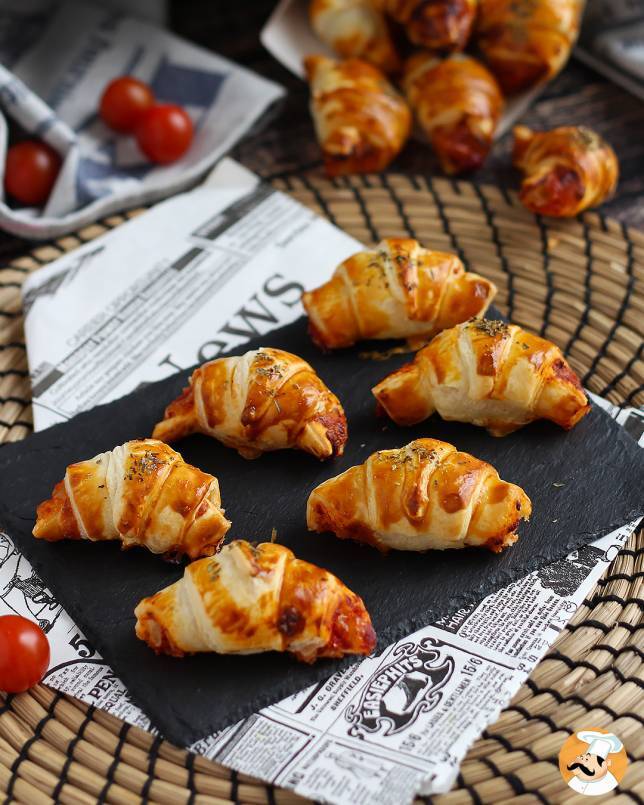 4. Mini croissants de presunto