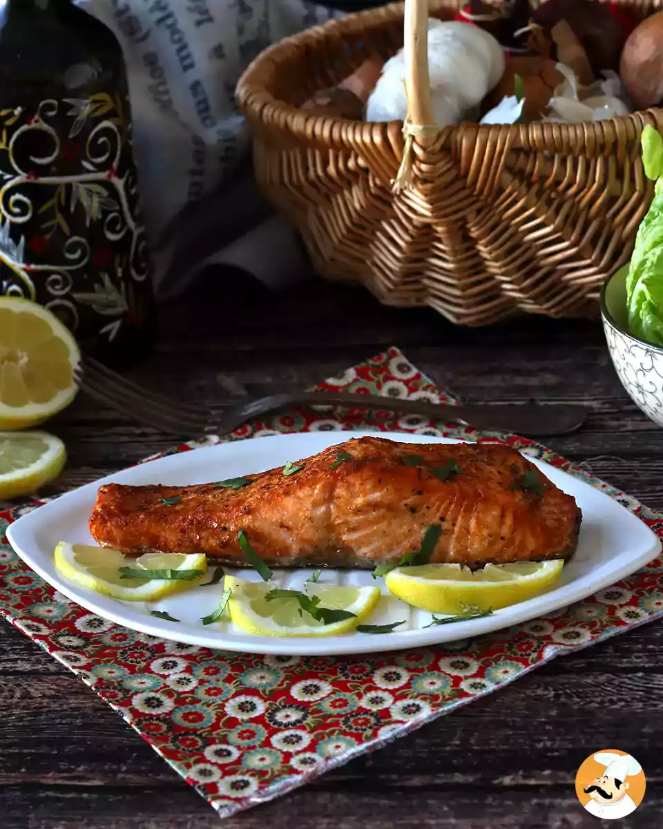 2. Salmão na Air Fryer