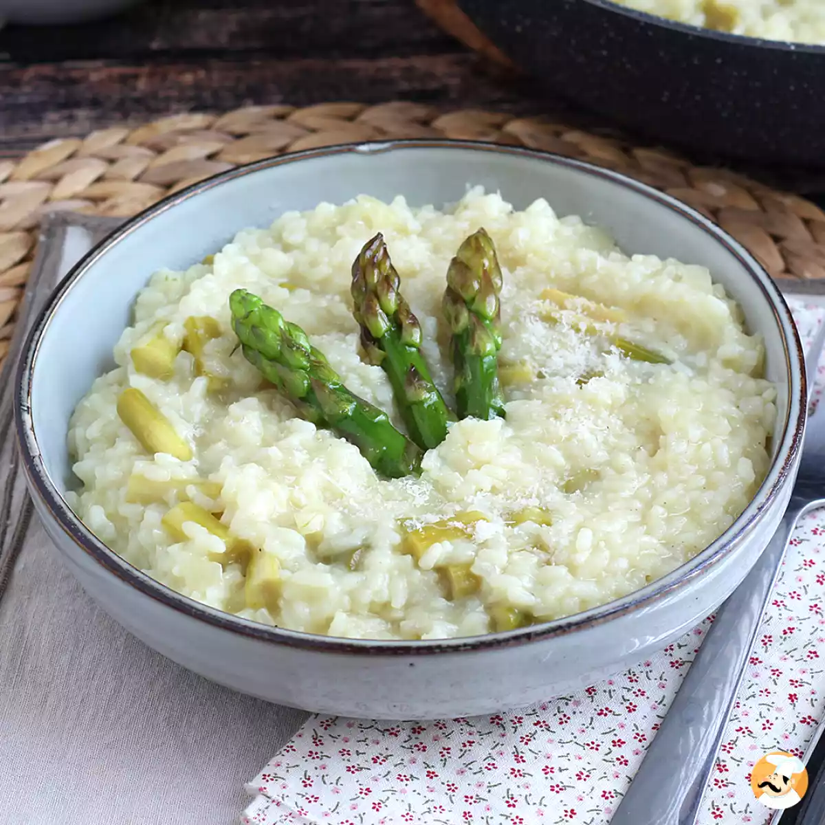 1. Risoto de aspargos