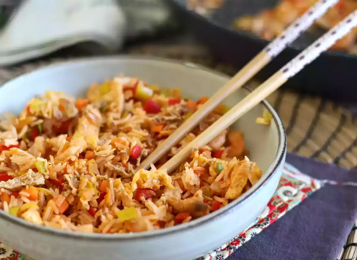 5. Nasi goreng: a mistura de arroz sem desperdício