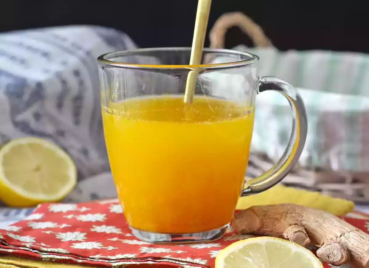 2. Ginger shot (shot de gengibre): energia em 1 gole