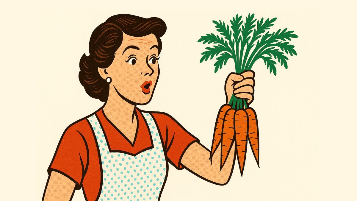 Se você comer muitas cenouras, enxergará melhor no escuro.