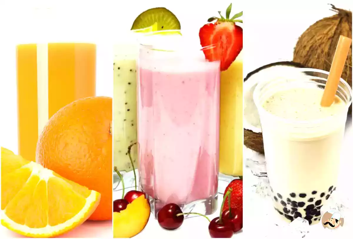 A diferença entre Smoothie, Suco, Batido e Granizado!