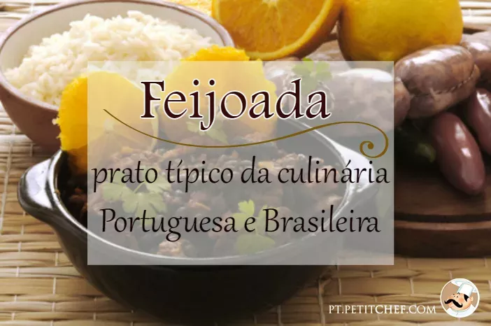 Feijoada, típico da culinária Portuguesa e Brasileira
