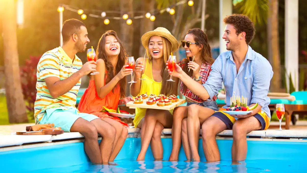 15 ideias geniais para bufê na piscina - fáceis e fresquinhas