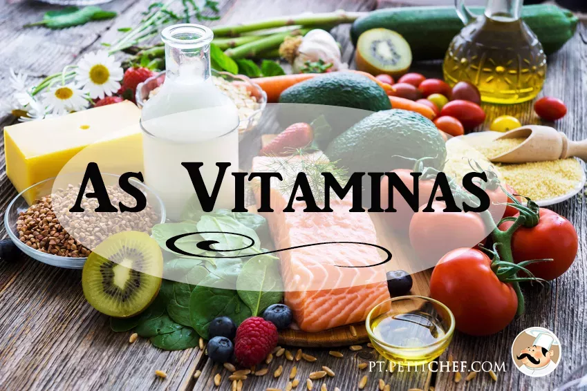 Sabe em que alimentos encontrar as Vitaminas?