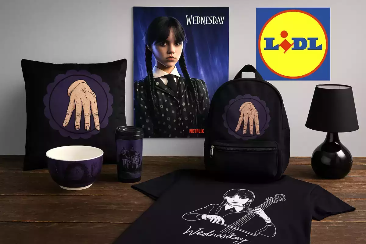 Lidl vai trazer produtos do “Wednesday” no seu folheto de Halloween: veja o que isso pode significar