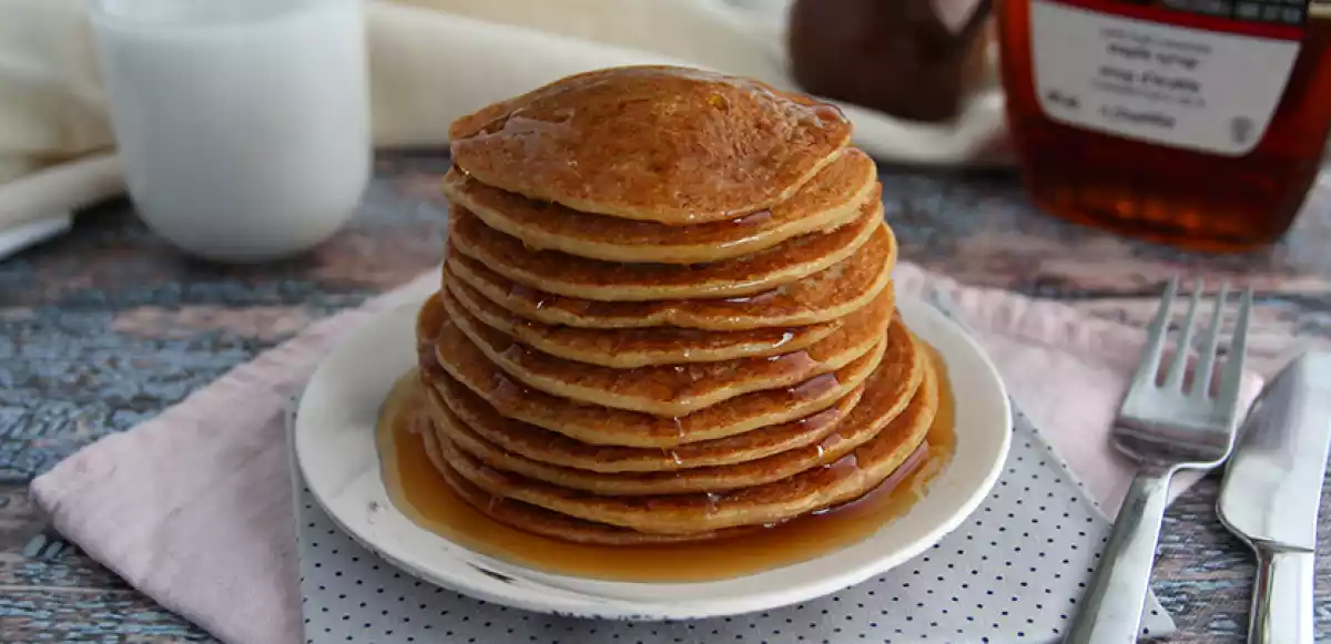 Panqueca Fit ou Tradicional? Escolha a sua.