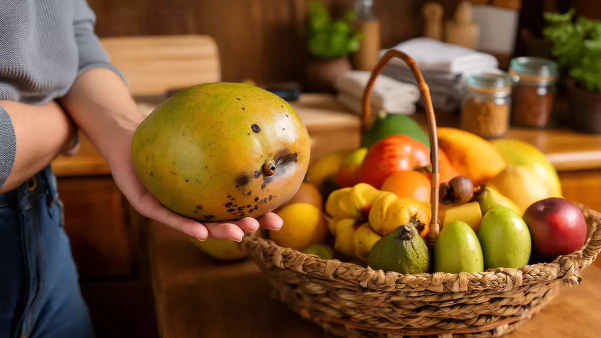 A manga estava perfeita quando você comprou, mas ficou com manchas pretas dias depois? Saiba se isso faz mal