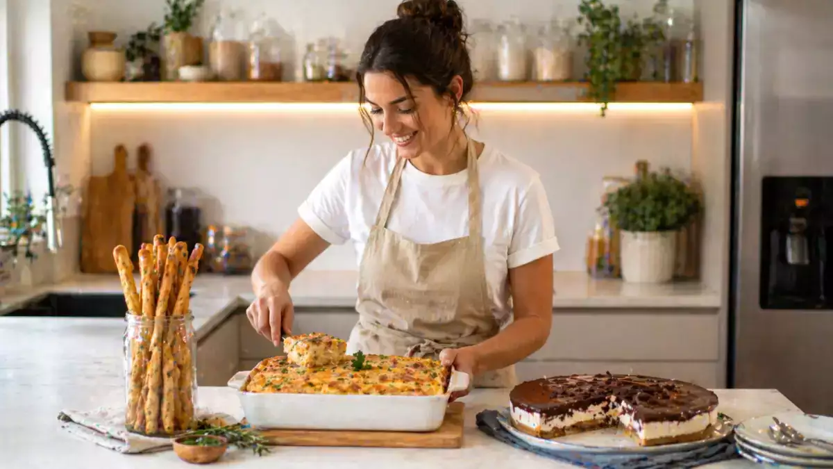 Menu do dia, 24 abril : Sabores irresistíveis: grissini, torta de sardinha e torta holandesa